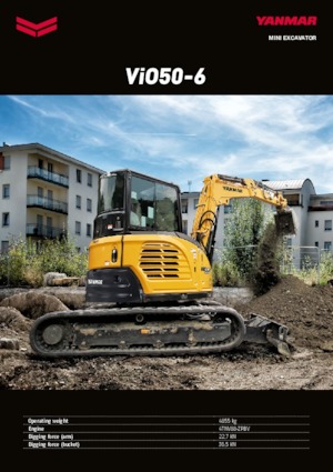 Miniexcavadoras Yanmar VIO50-6 ACR 
