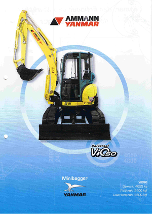 Miniexcavadoras Yanmar VIO 50 Univ