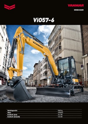 Miniexcavadoras Yanmar VIO 57-6 BCR