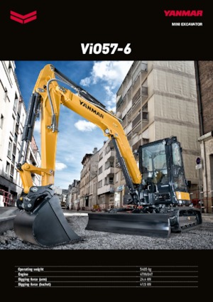 Miniexcavadoras Yanmar VIO 57-6 BCR