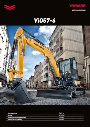 Miniexcavadoras Yanmar VIO 57-6 BCR