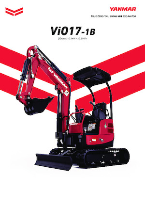Miniexcavadoras Yanmar ViO17-1B