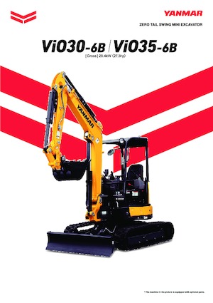 Miniexcavadoras Yanmar Vio30-6B 