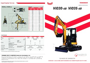Miniexcavadoras Yanmar Vio30-6B 