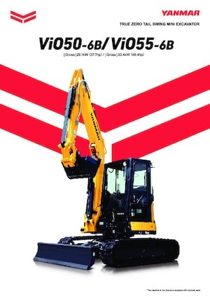 Miniexcavadoras Yanmar ViO50-6B 