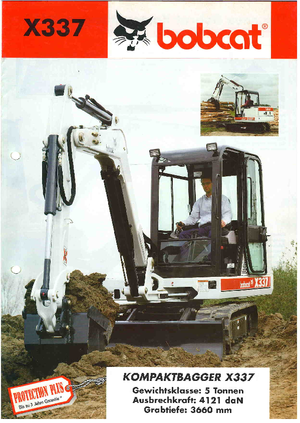 Miniexcavadoras Bobcat X 337