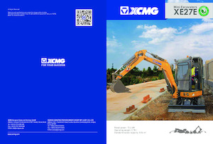 Miniexcavadoras XCMG XE27E Cabin