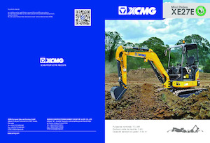 Miniexcavadoras XCMG XE27E Canopy