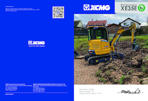 Miniexcavadoras XCMG XE35E Cabin 