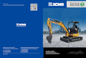 Miniexcavadoras XCMG XE35E Canopy
