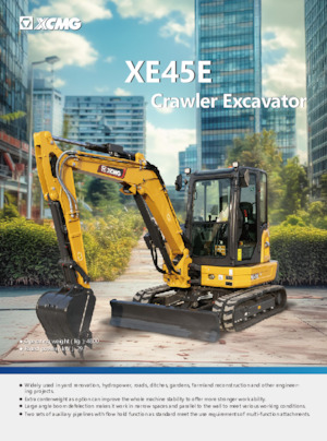 Miniexcavadoras XCMG XE45E