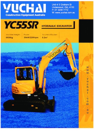 Miniexcavadoras Yuchai YC55SR