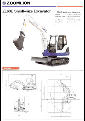 Miniexcavadoras Zoomlion ZE60E