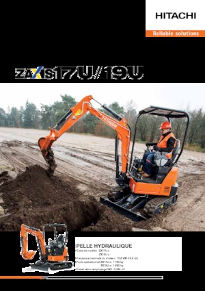 Miniexcavadoras Hitachi ZX19U-5