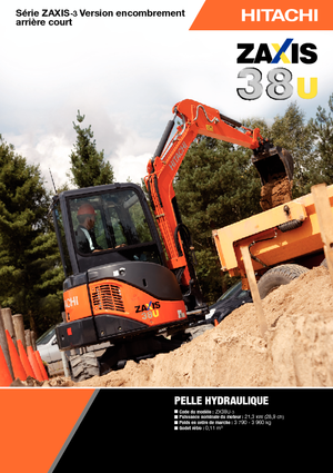 Miniexcavadoras Hitachi ZX 38 U 3