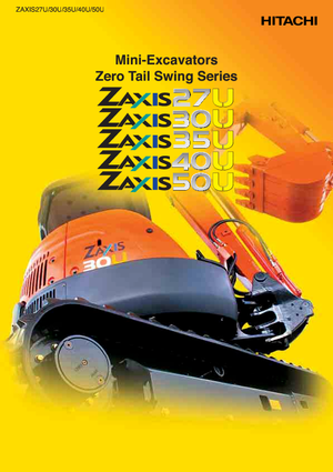 Miniexcavadoras Hitachi ZX 35 U-2