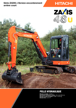 Miniexcavadoras Hitachi ZX 48 U 3