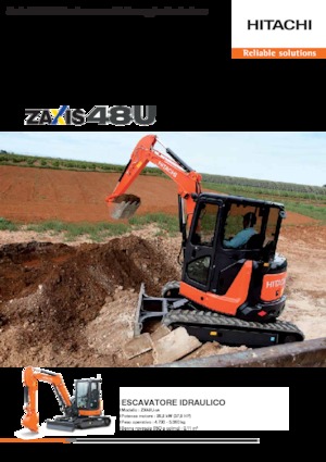 Miniexcavadoras Hitachi ZX48U-5A