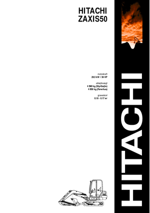 Miniexcavadoras Hitachi ZX 50