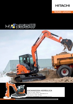 Miniexcavadoras Hitachi ZX55U-5A