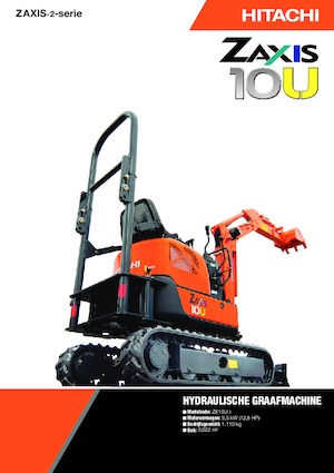 Miniexcavadoras Hitachi ZX10U-2