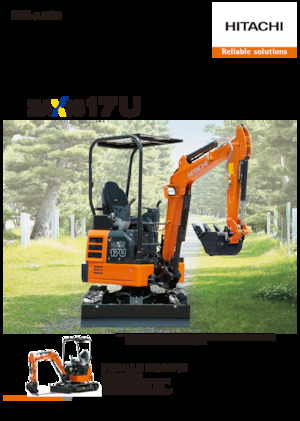 Miniexcavadoras Hitachi ZX17U-5A