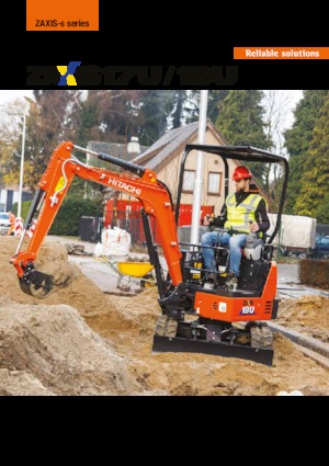 Miniexcavadoras Hitachi ZX17U-6