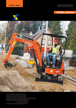 Miniexcavadoras Hitachi ZX17U-6