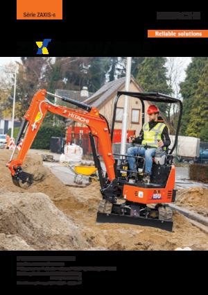 Miniexcavadoras Hitachi ZX17U-6