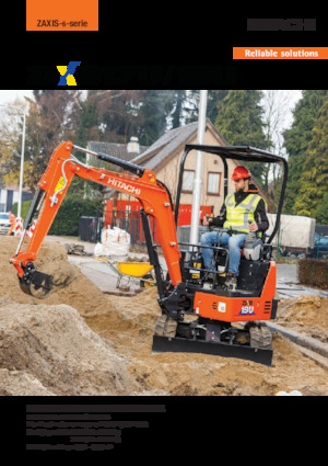 Miniexcavadoras Hitachi ZX17U-6