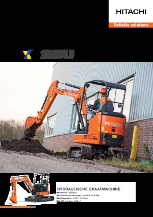 Miniexcavadoras Hitachi ZX26U-5