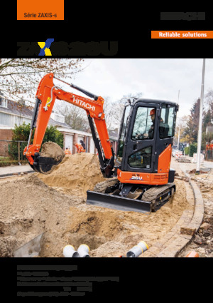Miniexcavadoras Hitachi ZX26U-6