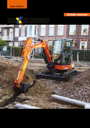 Miniexcavadoras Hitachi ZX38U-6