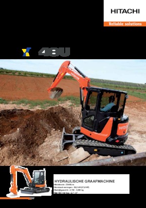 Miniexcavadoras Hitachi ZX48U-5A
