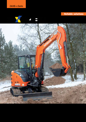 Miniexcavadoras Hitachi ZX48U-6