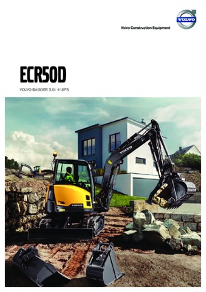 Miniexcavadoras Volvo ECR50D