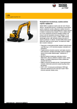 Excavadoras de orugas Wacker Neuson EZ80