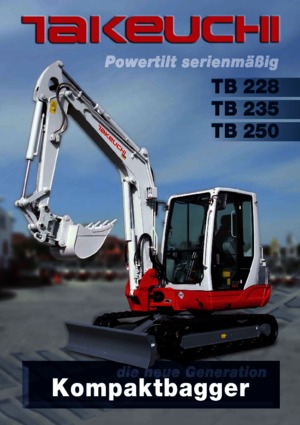 Miniexcavadoras Takeuchi TB 235