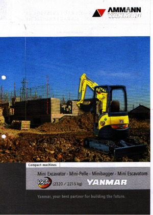 Miniexcavadoras Yanmar VIO 20