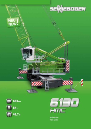 Grúas móviles - Pluma de celosía Sennebogen 6130 HMC