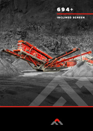 Platas cribadoras móviels Finlay 694+