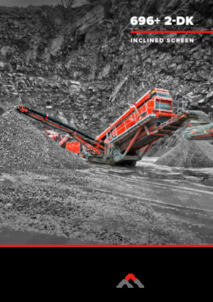 Platas cribadoras móviels Finlay 696 2-Deck