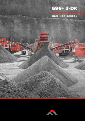 Platas cribadoras móviels Finlay 696 3-Deck