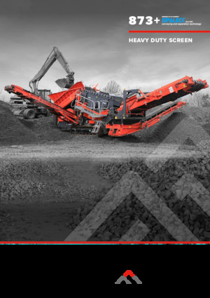 Platas cribadoras móviels Finlay 873+ Spaleck