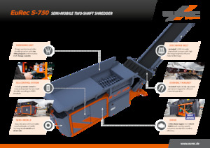 Platas cribadoras móviels Arjes EuRec S-750