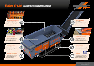 Platas cribadoras móviels Arjes EuRec S-850