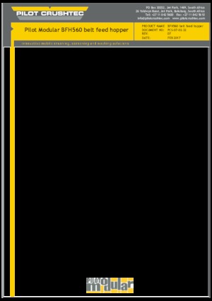 Platas cribadoras móviels Pilot Crushtec GFH560