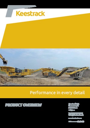 Platas cribadoras móviels Keestrack C3