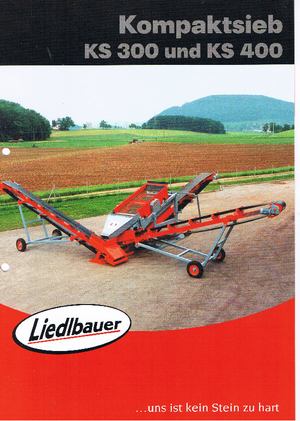 Platas cribadoras móviels Liedlbauer KS 300