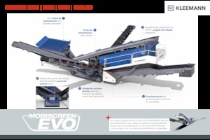 Platas cribadoras móviels Kleemann MS 952 EVO